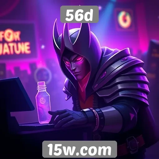 Como 56d se posiciona no mercado de jogos online